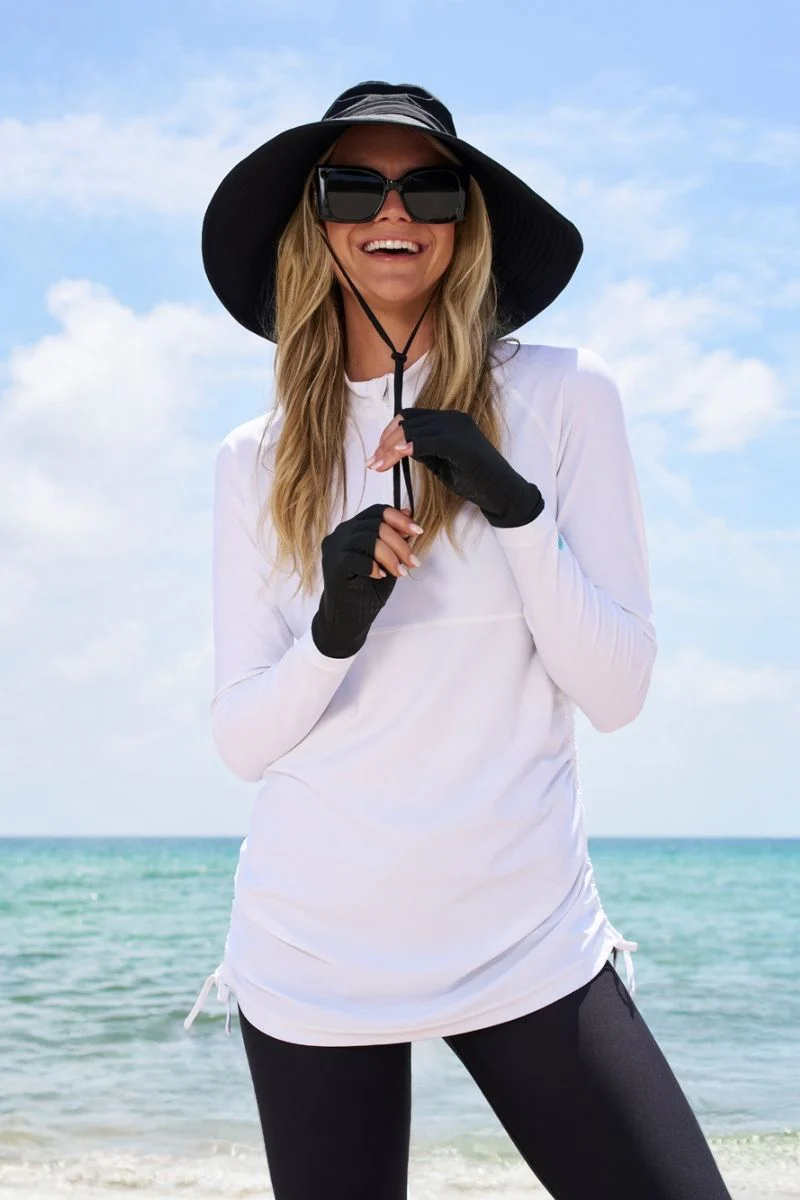 Women's Swim Shirts, Tops & Rashguards